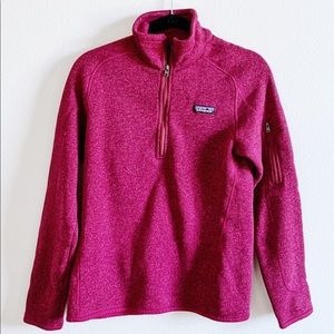 Magenta Patagonia Quarter ZIP